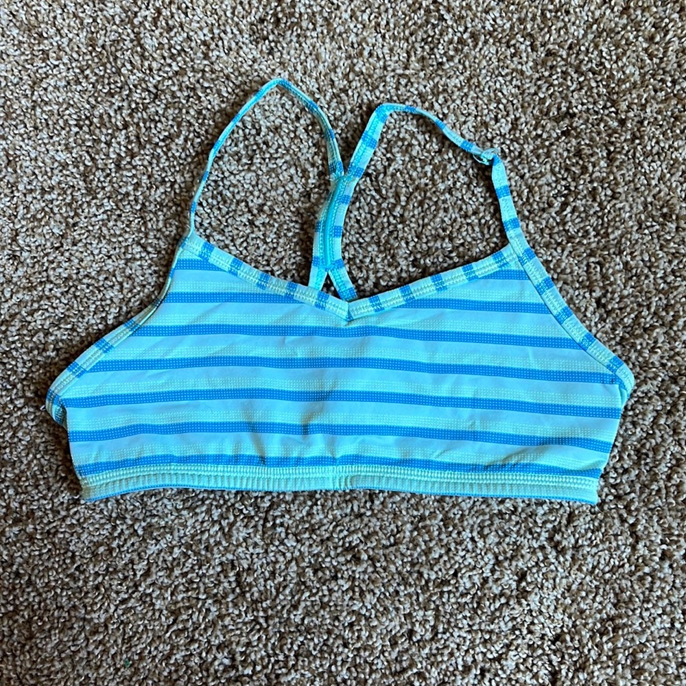 ivviva girl striped sports bra